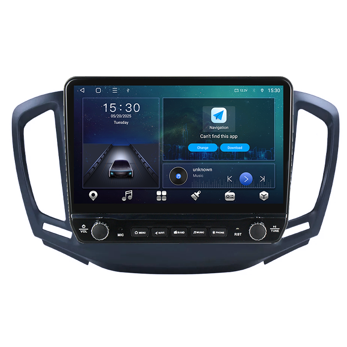Navigatie dedicata Opel Zafira Tourer C 2011-2019 Tesla cu butoane rotative model 2024, 4GB RAM 64GB ROM, Procesor Quadcore, Android 14, Display QLED 10", DSP, Carplay&Android Auto [7]