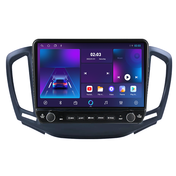 Navigatie dedicata Opel Zafira Tourer C 2011-2019 Tesla cu butoane rotative model 2024, 4GB RAM 64GB ROM, Procesor Quadcore, Android 14, Display QLED 10", DSP, Carplay&Android Auto [6]