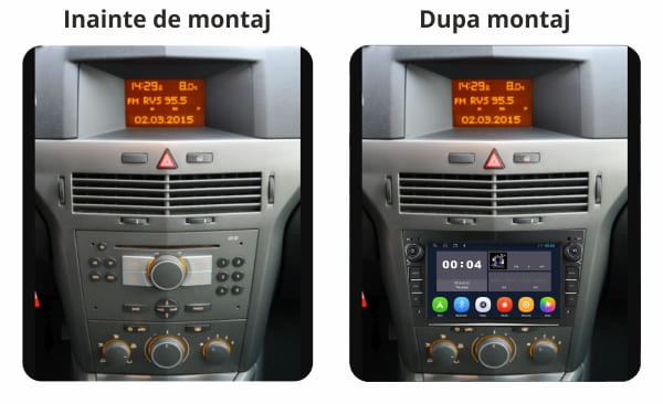Navigatie dedicata Opel Astra H, Vectra, Corsa Antara, Zafira, Meriva, Vivara, 4GB RAM 64GB ROM, Octacore, Android 13, Display QLED 7", DSP, Carplay, Android Auto [3]