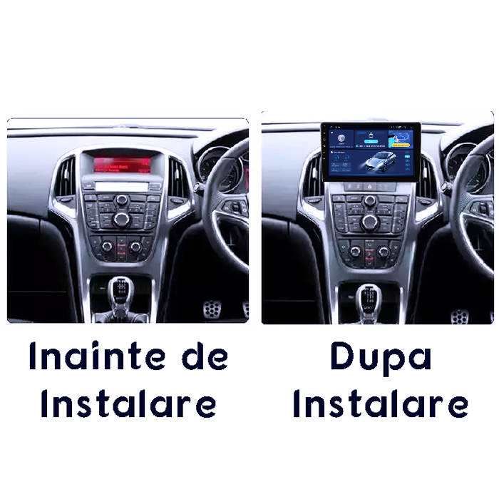 Navigatie dedicata Opel Astra J 2009-2015, 4GB RAM 64GB ROM, Quad Core, Display 9" QLED 1K, Carplay, Android 14, Bluetooth, Magazin Play, Suport Camere AHD [5]