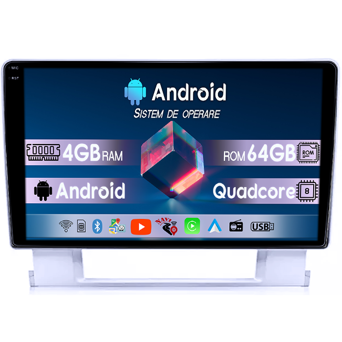 Navigatie dedicata Opel Astra J 2009-2015, 4GB RAM 64GB ROM, Quad Core, Display 9" QLED 1K, Carplay, Android 14, Bluetooth, Magazin Play, Suport Camere AHD [1]