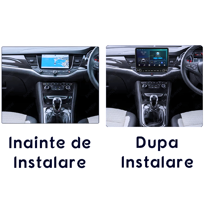 Navigatie dedicata Opel Astra K 2016-2020 Tesla cu butoane rotative model 2024, 4GB RAM 64GB ROM, Procesor Quadcore, Android 14, Display QLED 10", DSP, Carplay&Android Auto [2]