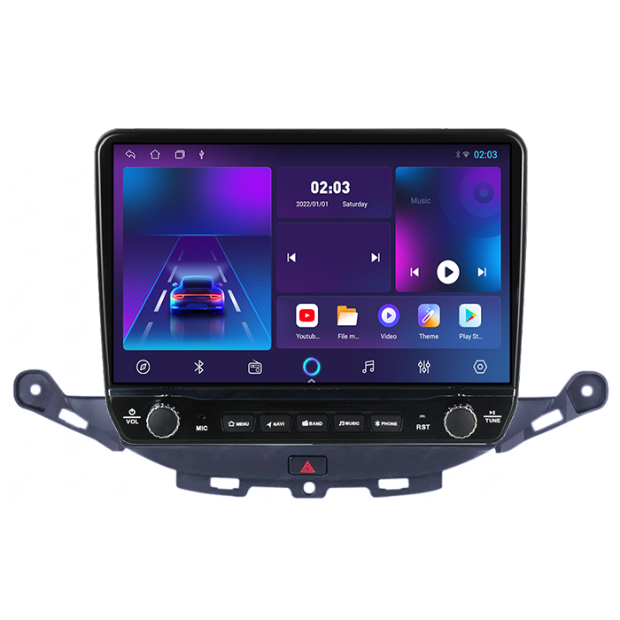 Navigatie dedicata Opel Astra K 2016-2020 Tesla cu butoane rotative model 2024, 4GB RAM 64GB ROM, Procesor Quadcore, Android 14, Display QLED 10", DSP, Carplay&Android Auto [6]