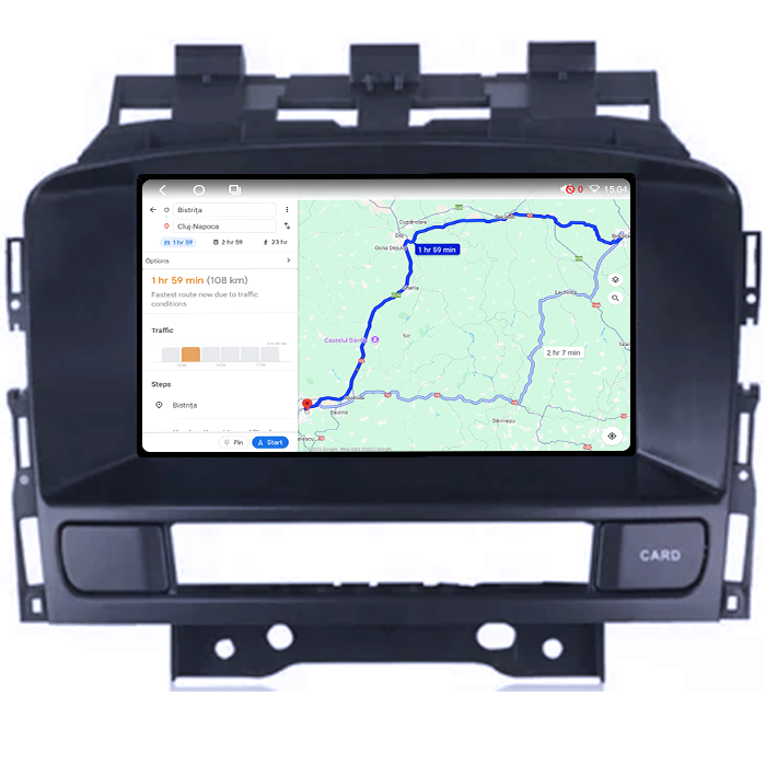 Navigatie dedicata Opel Astra J, 4GB RAM 64GB ROM, Octacore, Android 14, Display QLED 1K 9", Carplay&Android Auto, SIM 4G, Ventilator Activ [5]