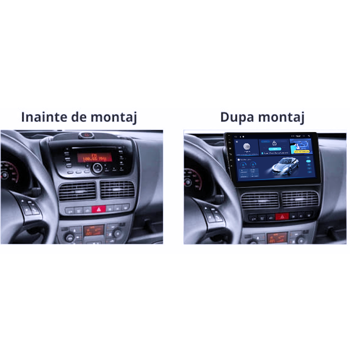 Navigatie dedicata Opel Combo D 2012-2018, 12GB RAM 256GB ROM, Android 13, Rezolutie 2K, Display QLED, 9", DSP, Carplay, Android Auto, Internet, Youtube, Waze, Wi Fi, USB [5]