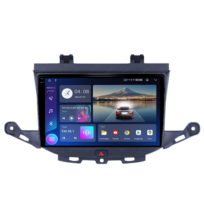 Navigatie dedicata Opel Astra K 2016-2020, 4GB RAM 64GB ROM, Quad Core, Display 9" QLED 1K, Carplay, Android 14, Bluetooth, Magazin Play, Suport Camere AHD [4]