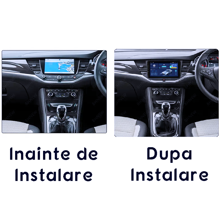 Navigatie dedicata Opel Astra K 2016-2020, 8GB RAM 128GB ROM, Octacore, Platforma TS18, Android 13, Display QLED 9”, Suporta camera 360º, DSP, Carplay&Android Auto, SIM 4G, Ventilator Activ [5]