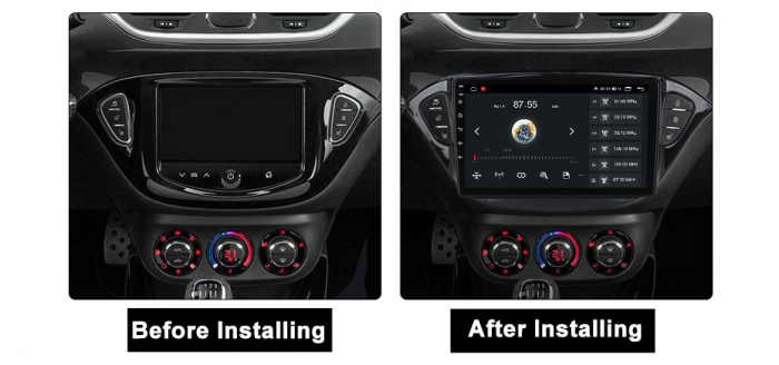 Navigatie dedicata Opel Corsa 2014-2019, 4 GB RAM 32 ROM, Android 13, Display QLED, 9", DSP, Carplay, Android Auto, Internet, Youtube , Waze , WI-FI , USB , Bluetooth [9]