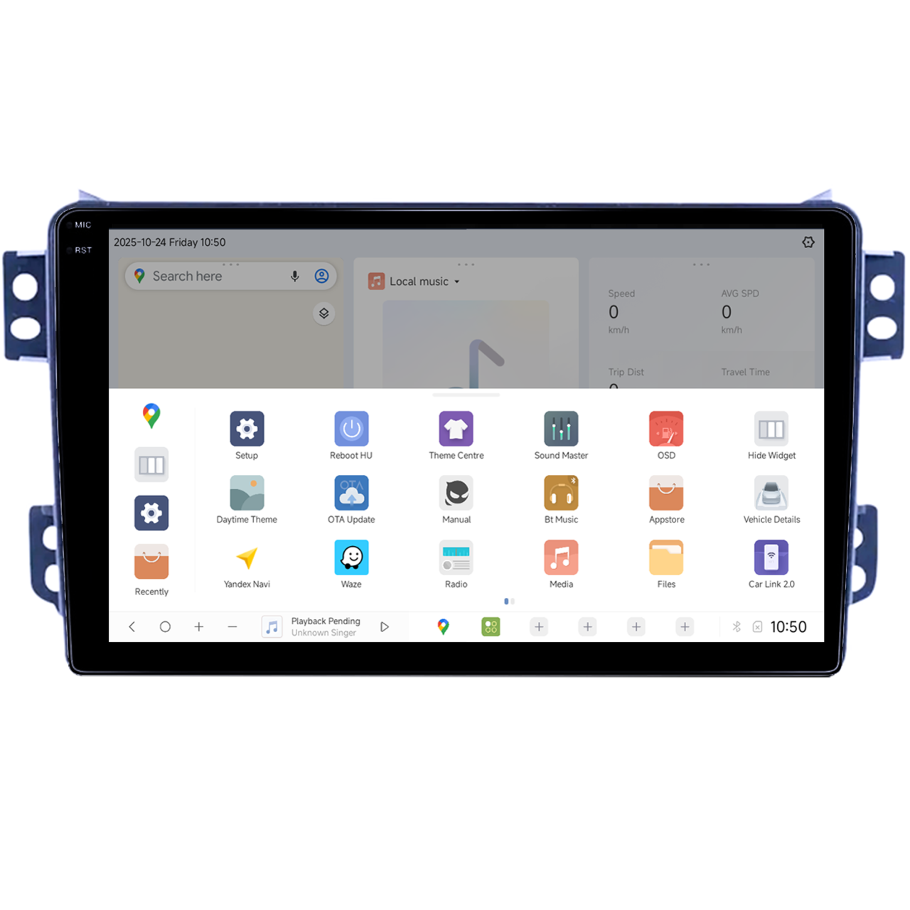 Navigatie dedicata Opel Agila 2007-2014/Suzuki Splash, DUDU3, 4GB RAM 64GB ROM, Octacore, Platforma 8581, Android, Display QLED 9", DSP, Carplay&AndroidAuto [3]