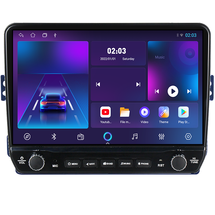 Navigatie dedicata Opel Agila Tesla cu butoane rotative model 2024, 4GB RAM 64GB ROM, Procesor Quadcore, Android 14, Display QLED 10", DSP, Carplay&Android Auto [6]