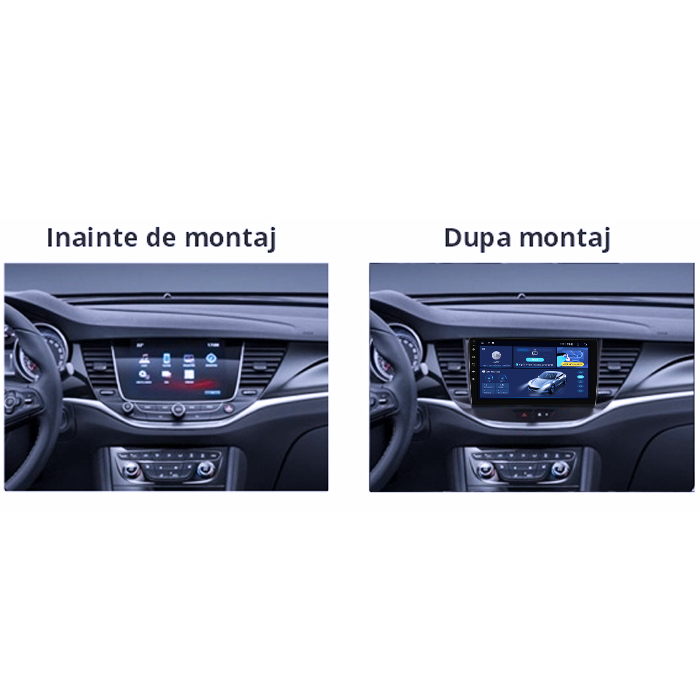 Navigatie dedicata Opel Crossland/Grandland X 2017-2021, 12GB RAM 256GB ROM, Android 13, Rezolutie 2K, Display QLED, 9", DSP, Carplay, Android Auto, Internet, Youtube, Waze, Wi Fi, USB [5]