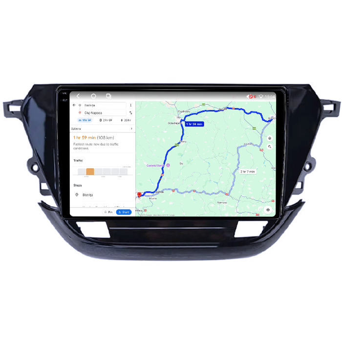 Navigatie dedicata Opel Corsa F 2019+, 4GB RAM 32GB ROM, Octacore, Android 14, Display QLED 1K 9", DSP, Carplay&Android Auto, SIM 4G, Bluetooth, Ventilator Activ [5]