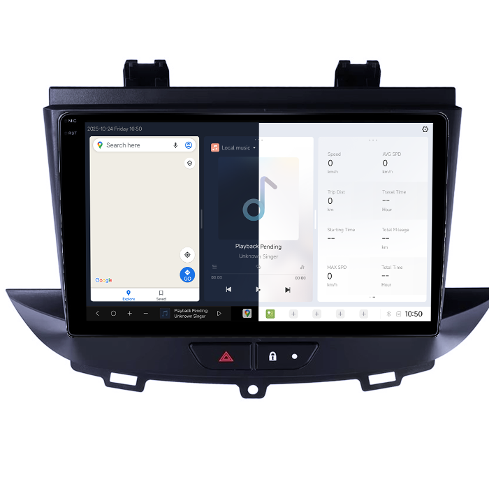 Navigatie dedicata Opel Crossland/Grandland X 2017-2021, DUDU3, 4GB RAM 64GB ROM, Octacore, Platforma 8581, Android, Display QLED 9", DSP, Carplay&AndroidAuto [2]