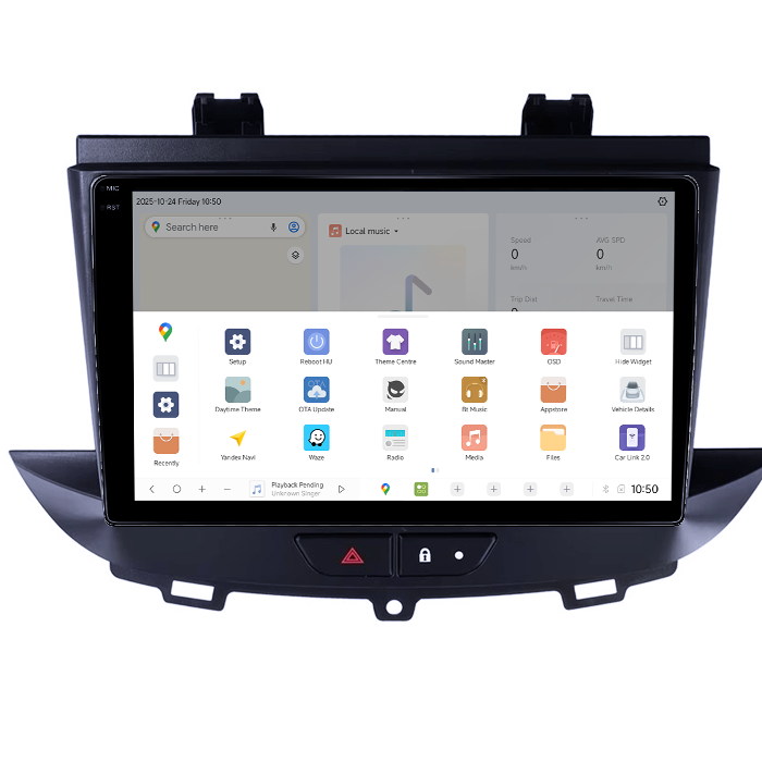 Navigatie dedicata Opel Crossland/Grandland X 2017-2021, DUDU3, 4GB RAM 64GB ROM, Octacore, Platforma 8581, Android, Display QLED 9", DSP, Carplay&AndroidAuto [3]