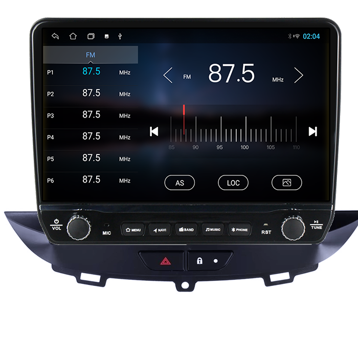 Navigatie dedicata Opel Crossland/Grandland X 2017-2021 Tesla cu butoane rotative model 2024, 4GB RAM 64GB ROM, Procesor Quadcore, Android 14, Display QLED 10", DSP, Carplay&Android Auto [4]