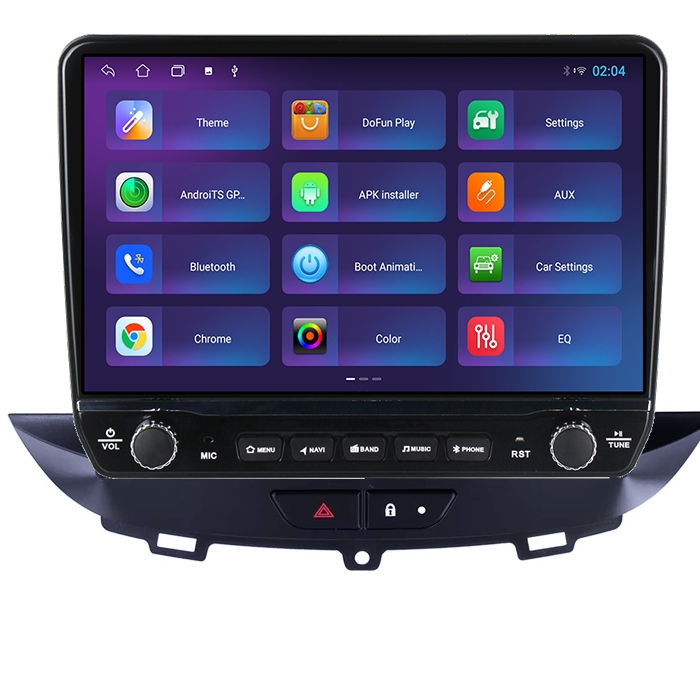 Navigatie dedicata Opel Crossland/Grandland X 2017-2021 Tesla cu butoane rotative model 2024, 4GB RAM 64GB ROM, Procesor Quadcore, Android 14, Display QLED 10", DSP, Carplay&Android Auto [5]