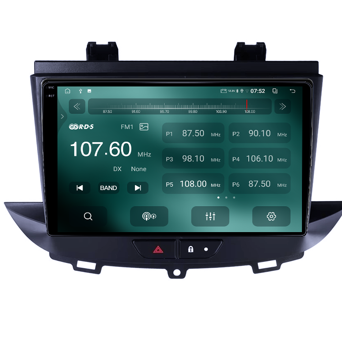Navigatie dedicata Opel Crossland/Grandland X 2017-2021, 4GB RAM 64GB ROM, Quadcore, Android 14, Display QLED 1K, 9", DSP, Carplay&Android Auto, Suport camere AHD [4]