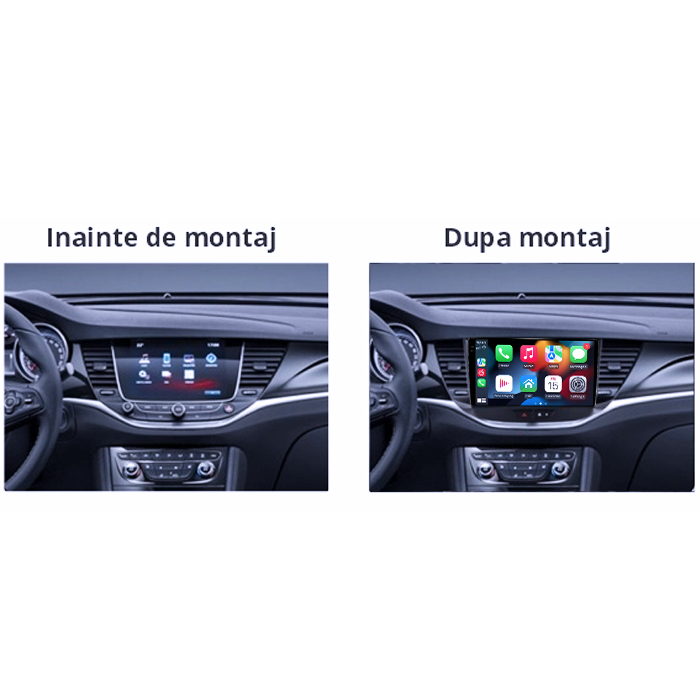 Navigatie dedicata Opel Crossland/Grandland X 2017-2021, 8GB RAM 128GB ROM, Octacore, Platforma 7862, Android 14, Display QLED 9" 2K, Suporta camera 360", DSP, Carpla [4]