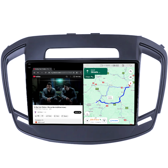 Navigatie dedicata Opel Insignia 2013-2017, 4GB RAM 64GB ROM, Quad Core, Display 9" QLED 1K, Carplay, Android 14, Bluetooth, Magazin Play, Suport Camere AHD [4]