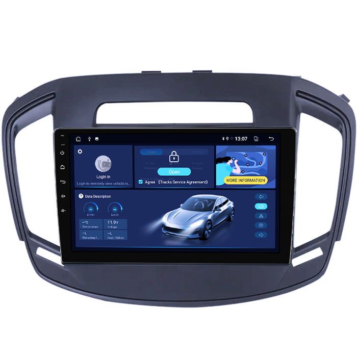 Navigatie dedicata Opel Insignia 2013-2017, 8GB RAM 128GB ROM, Octacore, Platforma TS18, Android 13, Display QLED 9”, Suporta camera 360º, DSP, Carplay&Android Auto, SIM 4G, Ventilator Activ [2]