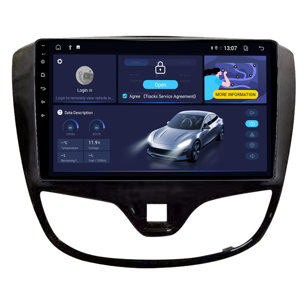 Navigatie dedicata Opel Karl Vinfast Fadil 2017-2020, 4GB RAM 32GB ROM, Octacore, Android 14, Display QLED  9", DSP, Carplay&Android Auto, SIM 4G, Bluetooth, Ventilator Activ [4]