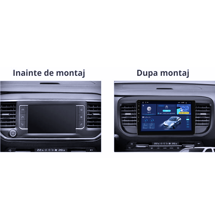 Navigatie dedicata Opel Vivaro C 2019+, 12GB RAM 256GB ROM, Android 14, Rezolutie 2K, Display QLED, 9", DSP, Carplay, Android Auto, Internet, Youtube, Waze, Wi Fi, USB [5]