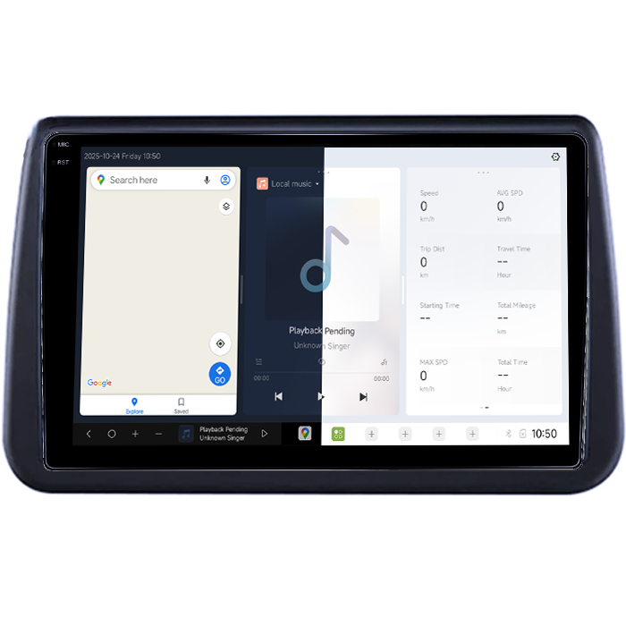 Navigatie dedicata Opel Meriva 2010-2014, DUDU3, 4GB RAM 64GB ROM, Octacore, Platforma 8581, Android, Display QLED 9", DSP, Carplay&AndroidAuto [2]