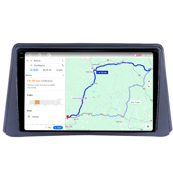 Navigatie dedicata Opel Mokka 2012 - 2016, 4GB RAM 64GB ROM, Octacore, Android 14, Display QLED 1K 9", Carplay&Android Auto, SIM 4G, Ventilator Activ [5]