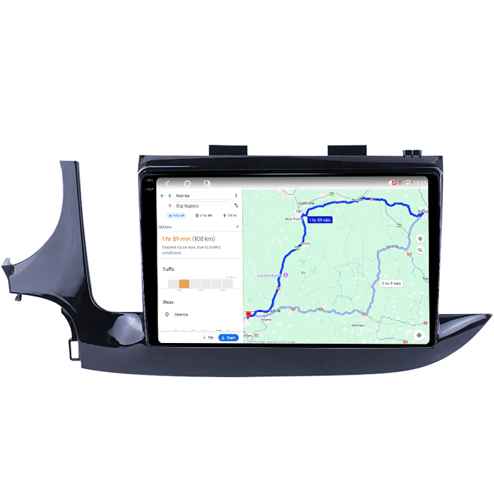 Navigatie dedicata Opel Mokka 2016-2018, 4GB RAM 64GB ROM, Octacore, Android 14, Display QLED 1K 9", Carplay&Android Auto, SIM 4G, Ventilator Activ [4]