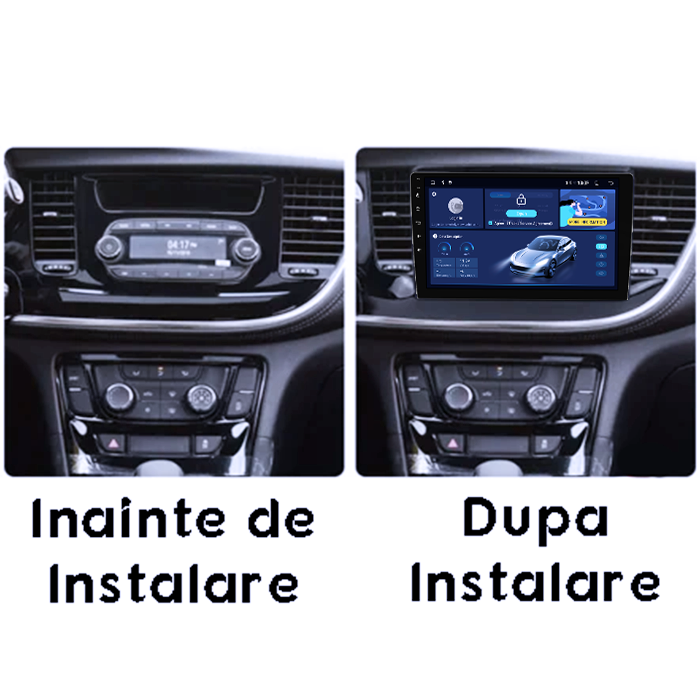 Navigatie dedicata Opel Mokka 2016-2018, 4GB RAM 64GB ROM, Octacore, Android 14, Display QLED 1K 9", Carplay&Android Auto, SIM 4G, Ventilator Activ [5]