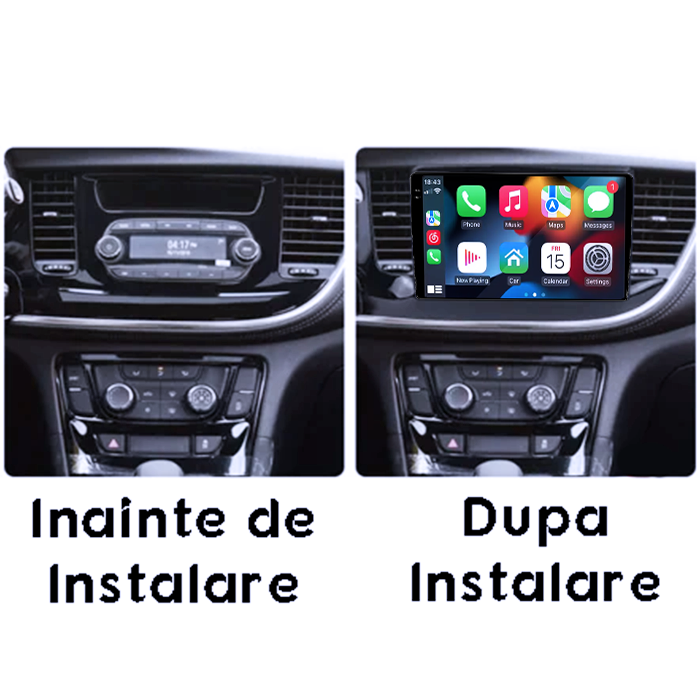 Navigatie dedicata Opel Mokka 2016-2018, 8GB RAM 128GB ROM, Octacore, Platforma TS18, Android 14, Display QLED 9", Suporta camera 360", DSP, Carplay&Android Auto, SIM 4G, Ventilator Activ [6]