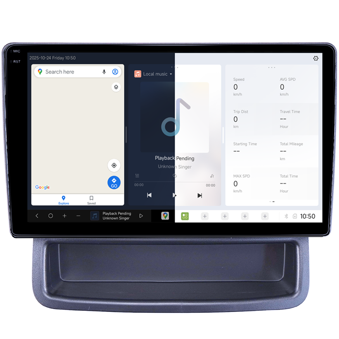 Navigatie dedicata Opel Vivaro 2010-2014, DUDU3, 4GB RAM 64GB ROM, Octacore, Platforma 8581, Android, Display QLED 9", DSP, Carplay&AndroidAuto [2]