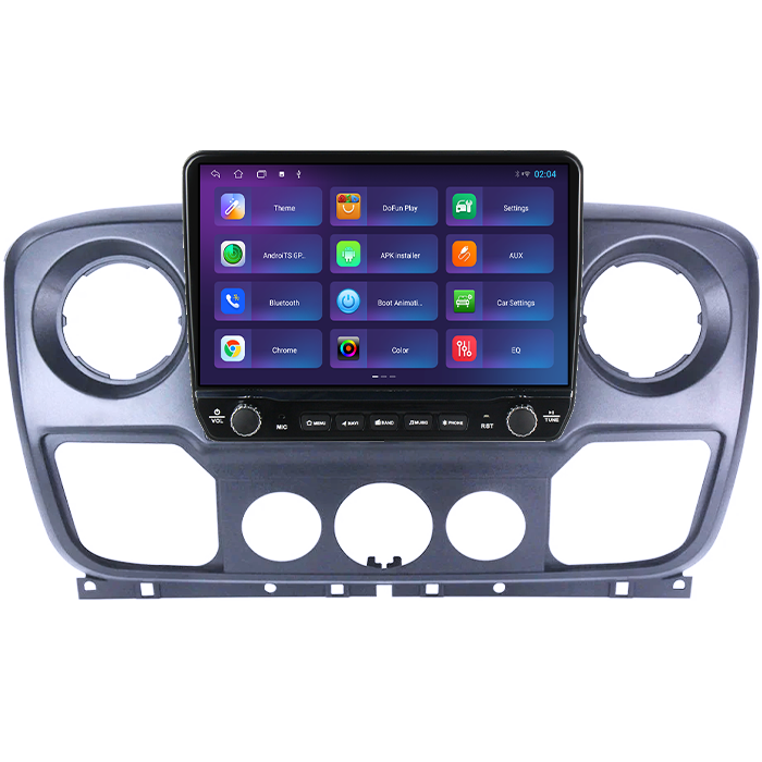 Navigatie dedicata Opel Movano Tesla cu butoane rotative model 2024, 4GB RAM 64GB ROM, Procesor Quadcore, Android 14, Display QLED 10", DSP, Carplay&Android Auto [5]