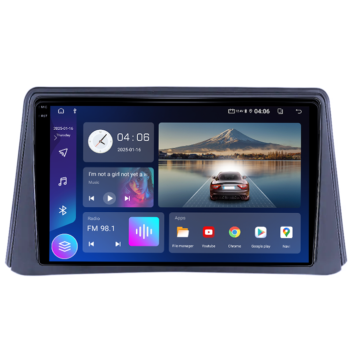 Navigatie dedicata Opel Mokka Buick Encore 2013-2015, 4GB RAM 32GB ROM, Octacore, Android 14, Display QLED  9", DSP, Carplay&Android Auto, SIM 4G, Bluetooth, Ventilator A [2]