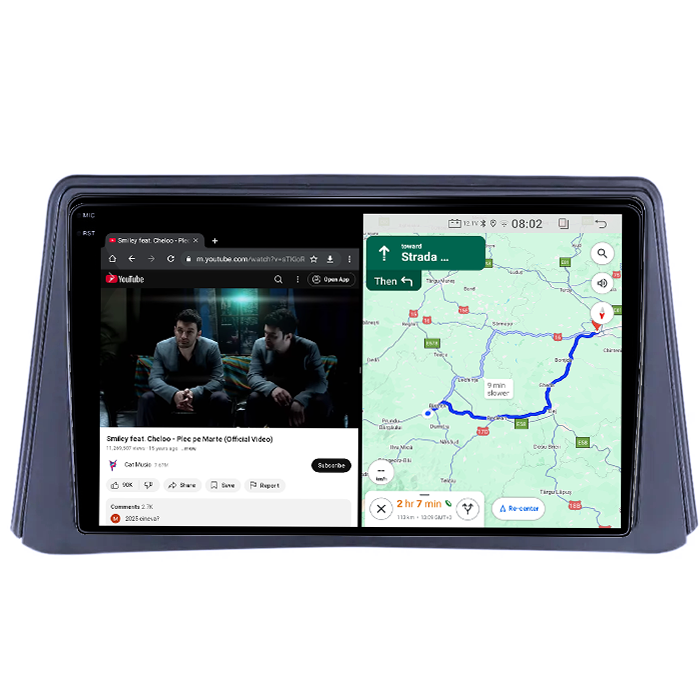Navigatie dedicata Opel Mokka Buick Encore 2013-2015, 4GB RAM 32GB ROM, Octacore, Android 14, Display QLED  9", DSP, Carplay&Android Auto, SIM 4G, Bluetooth, Ventilator A [4]