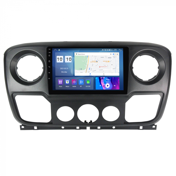 Navigatie dedicata Opel Movano, Renault Master 2020-2021, 4 GB RAM 32 ROM, Android 13, Display QLED, 10", DSP, Carplay, Android Auto, Internet, Youtube , Waze , WI-FI , USB , Bluetooth [3]