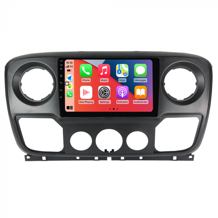 Navigatie dedicata Opel Movano, Renault Master 2020-2021, 4 GB RAM 32 ROM, Android 13, Display QLED, 10", DSP, Carplay, Android Auto, Internet, Youtube , Waze , WI-FI , USB , Bluetooth [5]