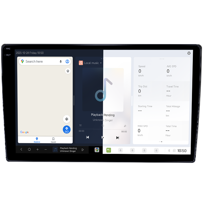 Navigatie dedicata Nissan Pathfinder R50 1995-2005, DUDU3, 4GB RAM 64GB ROM, Octacore, Platforma 8581, Android, Display QLED 9", DSP, Carplay&AndroidAuto [2]