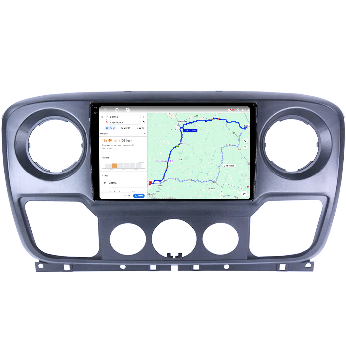 Navigatie dedicata Opel Movano, Renault Master 2020-2021, 4GB RAM 32GB ROM, Octacore, Android 14, Display QLED 1K 10", DSP, Carplay&Android Auto, SIM 4G, Bluetooth, Ventilator Activ [5]