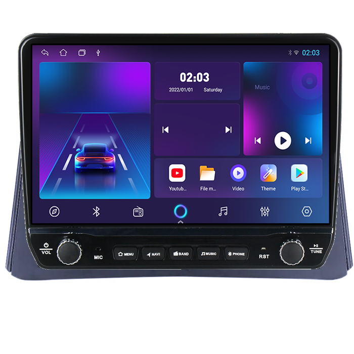 Navigatie dedicata Opel Mokka 2012 - 2016 Tesla cu butoane rotative model 2024, 4GB RAM 64GB ROM, Procesor Quadcore, Android 14, Display QLED 10", DSP, Carplay&Android Auto [6]