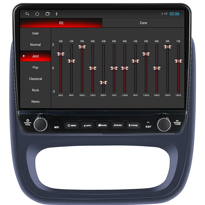 Navigatie dedicata Opel Vivaro 2014-2018 Tesla cu butoane rotative model 2024, 4GB RAM 64GB ROM, Procesor Quadcore, Android 14, Display QLED 10", DSP, Carplay&Android Auto [2]