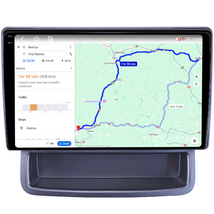 Navigatie dedicata Opel Vivaro 2010-2014, 4GB RAM 32GB ROM, Octacore, Android 14, Display QLED 1K 9", DSP, Carplay&Android Auto, SIM 4G, Bluetooth, Ventilator Activ [5]