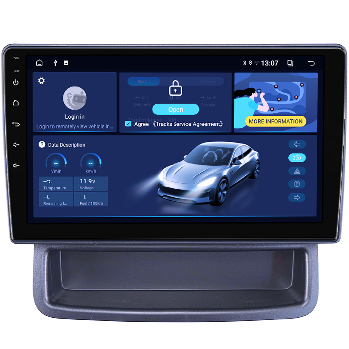 Navigatie dedicata Opel Vivaro 2010-2014, 4GB RAM 64GB ROM, Octacore, Android 14, Display QLED 9", DSP, Carplay&Android Auto, SIM 4G, Ventilator Activ [2]