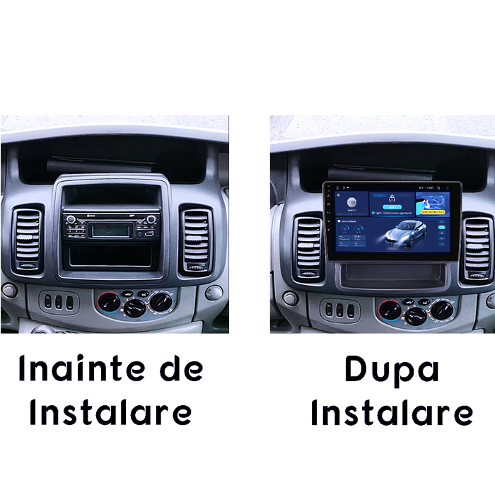Navigatie dedicata Opel Vivaro 2010-2014, 4GB RAM 64GB ROM, Octacore, Android 14, Display QLED 9", DSP, Carplay&Android Auto, SIM 4G, Ventilator Activ [4]