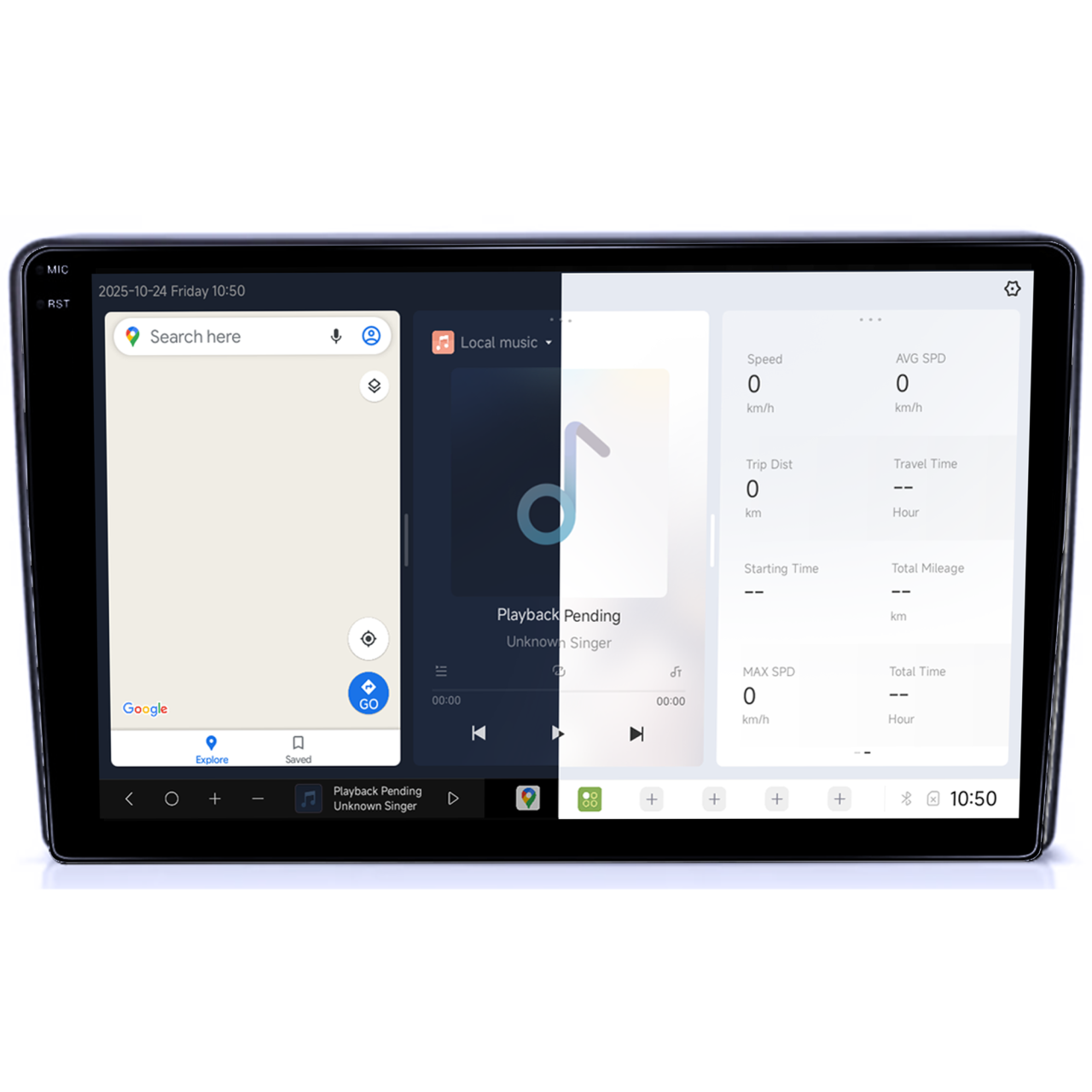 Navigatie dedicata Movano, Trafic 2004-2010, DUDU3, 4GB RAM 64GB ROM, Octacore, Platforma 8581, Android, Display QLED 9", DSP, Carplay&AndroidAuto [2]