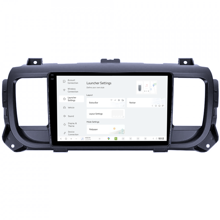 Navigatie dedicata Opel Vivaro C 2019+, DUDU3, 4GB RAM 64GB ROM, Octacore, Platforma 8581, Android, Display QLED 9", DSP, Carplay&AndroidAuto [5]