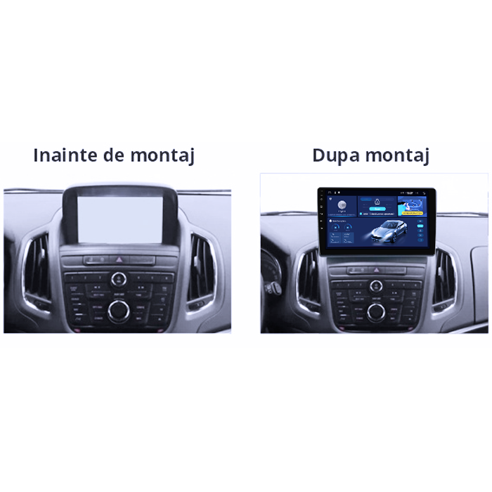 Navigatie dedicata Opel Zafira Tourer C 2011-2016, 12GB RAM 256GB ROM, Android 14, Rezolutie 2K, Display QLED, 9", DSP, Carplay, Android Auto, Internet, Youtube, Waze, Wi Fi, USB [5]