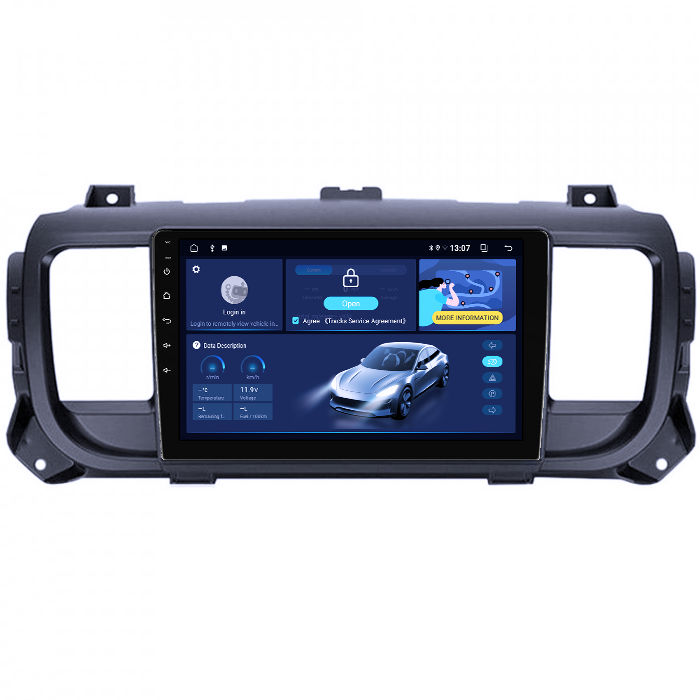 (Resigilata) Navigatie dedicata Opel Vivaro C 2019+, 2GB RAM 32GB ROM, Quad Core, Display 9" IPS Full HD, Carplay&Android Auto, Android 14, Suport camere AHD [2]