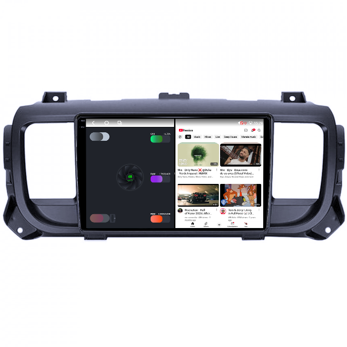 Navigatie dedicata Opel Vivaro C 2019+, 4GB RAM 32GB ROM, Octacore, Android 14, Display QLED 1K 9", DSP, Carplay&Android Auto, SIM 4G, Bluetooth, Ventilator Activ [3]