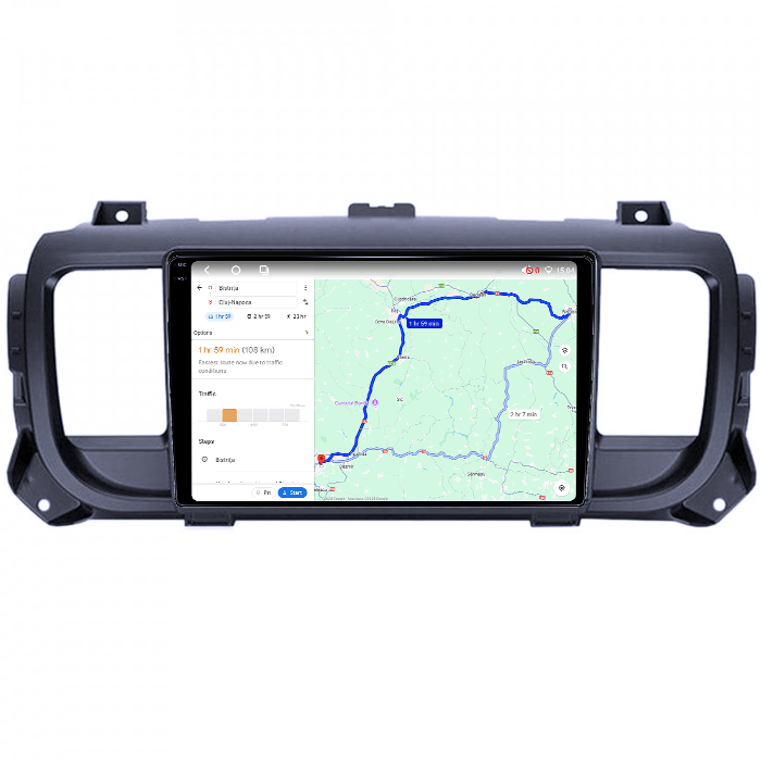 Navigatie dedicata Opel Vivaro C 2019+, 4GB RAM 32GB ROM, Octacore, Android 14, Display QLED 1K 9", DSP, Carplay&Android Auto, SIM 4G, Bluetooth, Ventilator Activ [5]